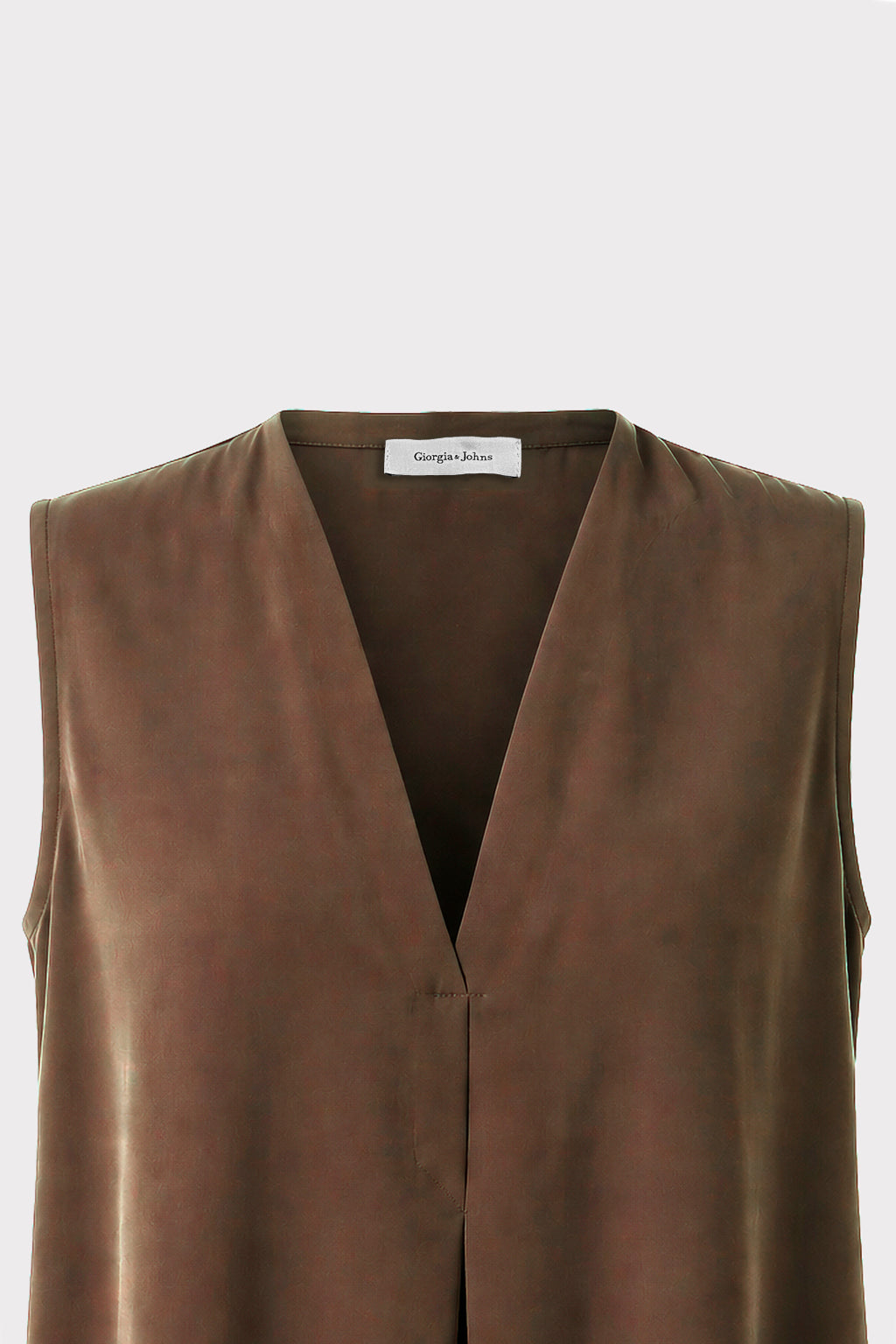 Top fluido scollo morbido