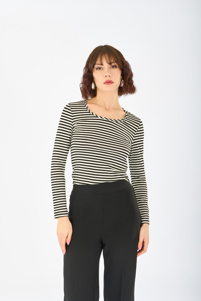 T-shirt girocollo riga