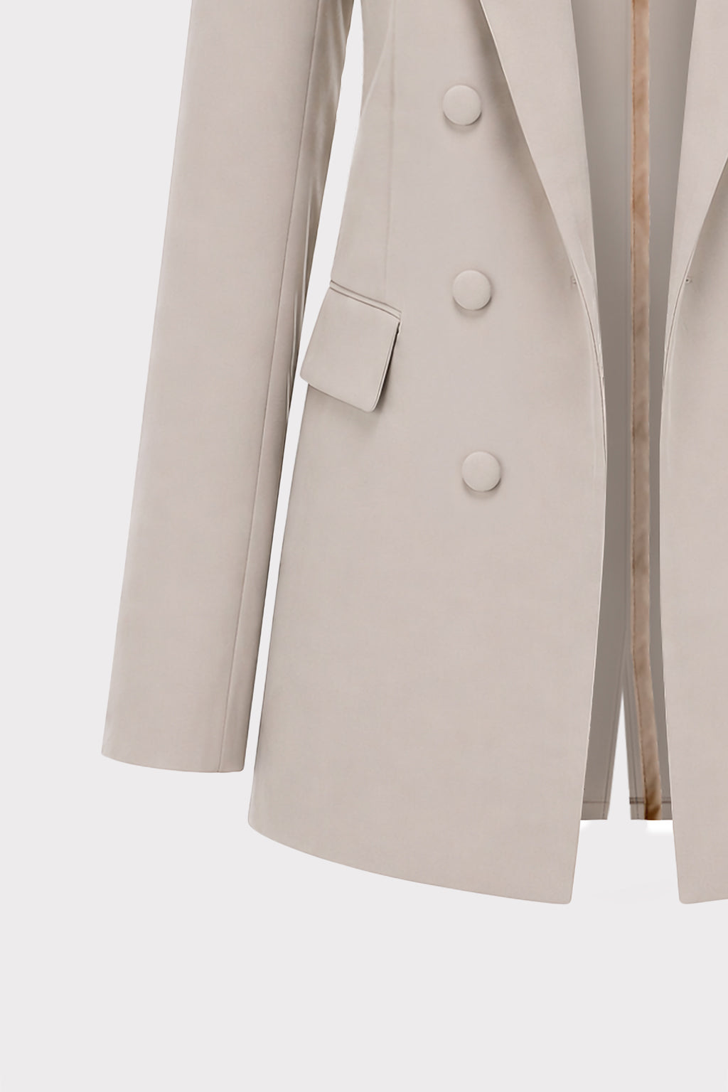 Blazer finta abbottonatura