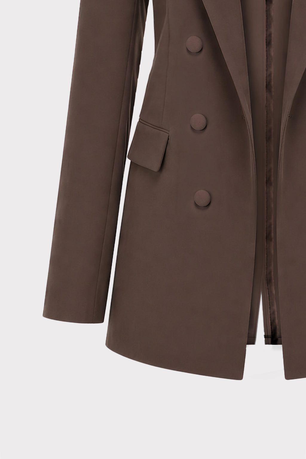 Blazer finta abbottonatura