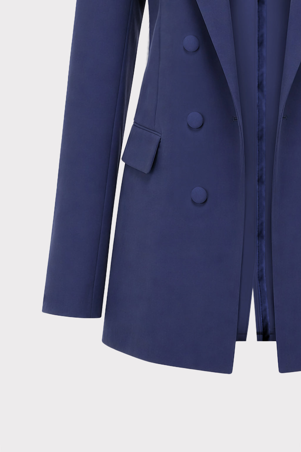 Blazer finta abbottonatura