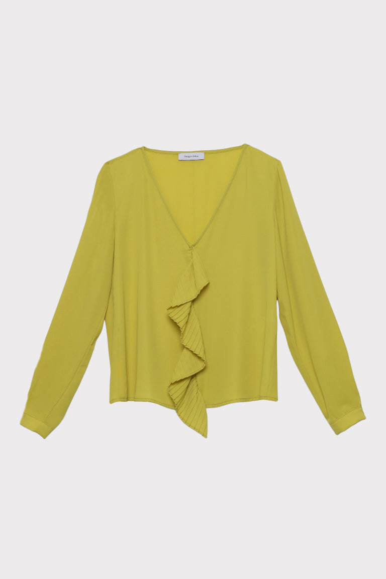 Blusa ruches plisse'