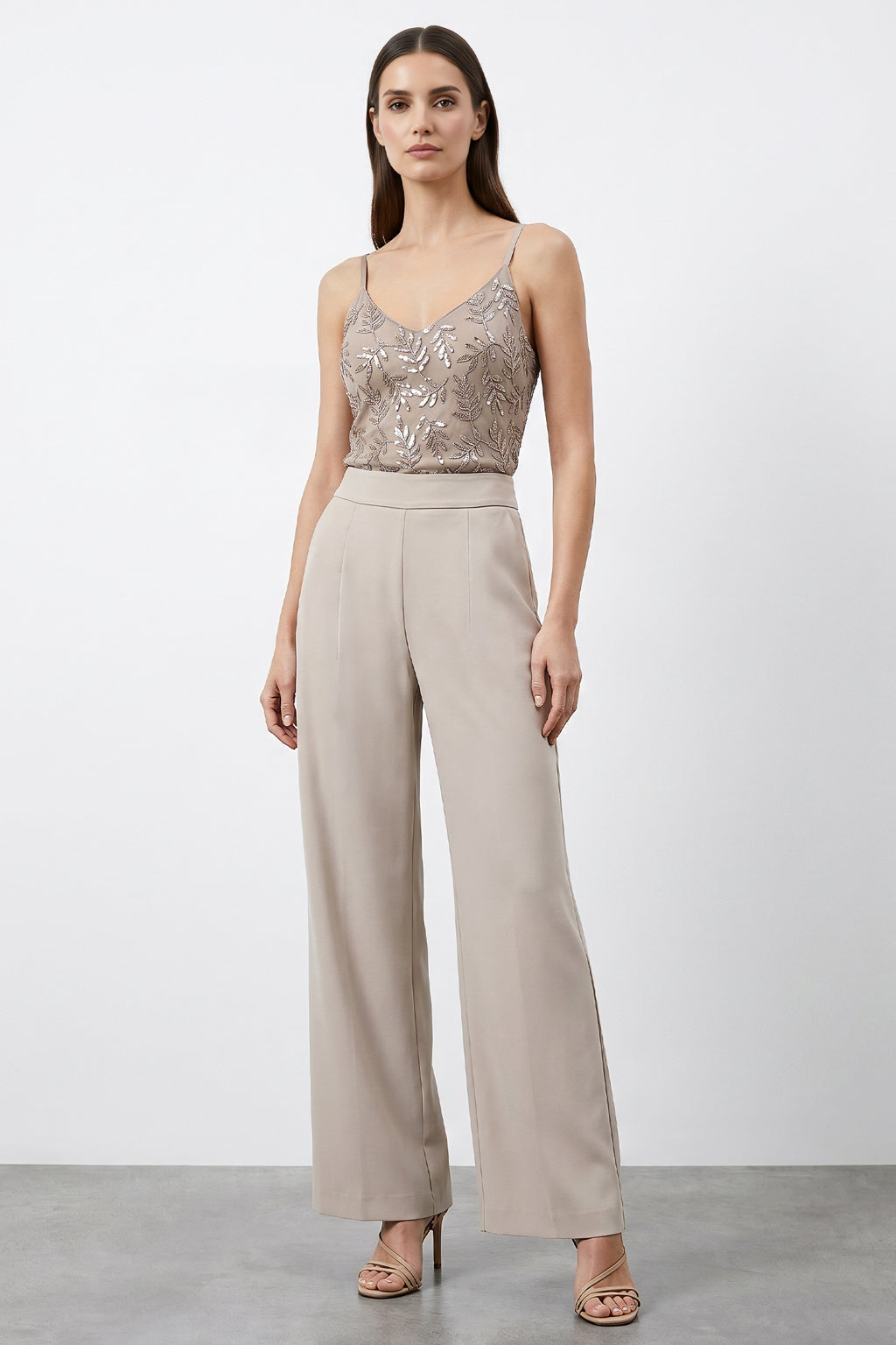 Pantalone gamba ampia