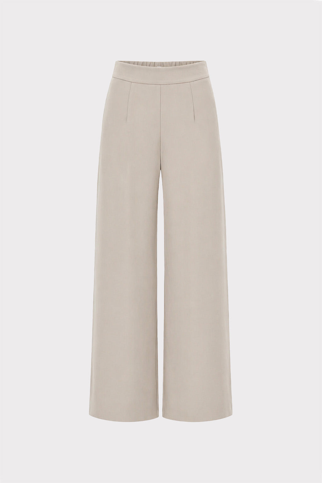 Pantalone gamba ampia