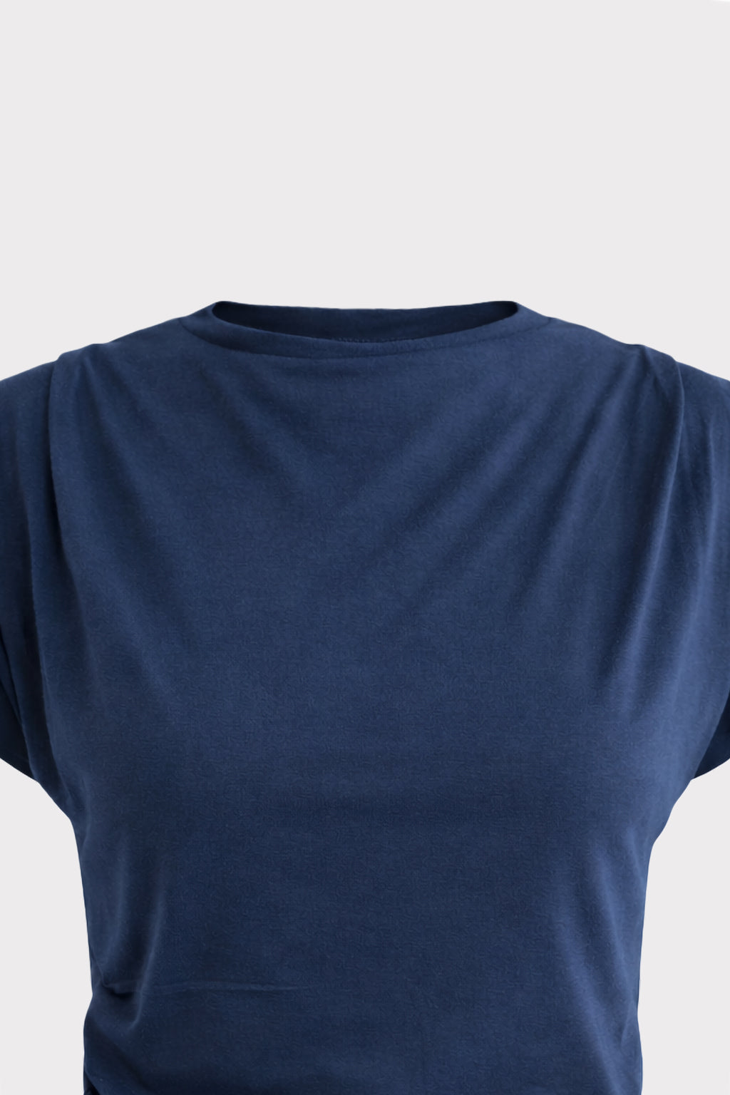 Top con drappeggio