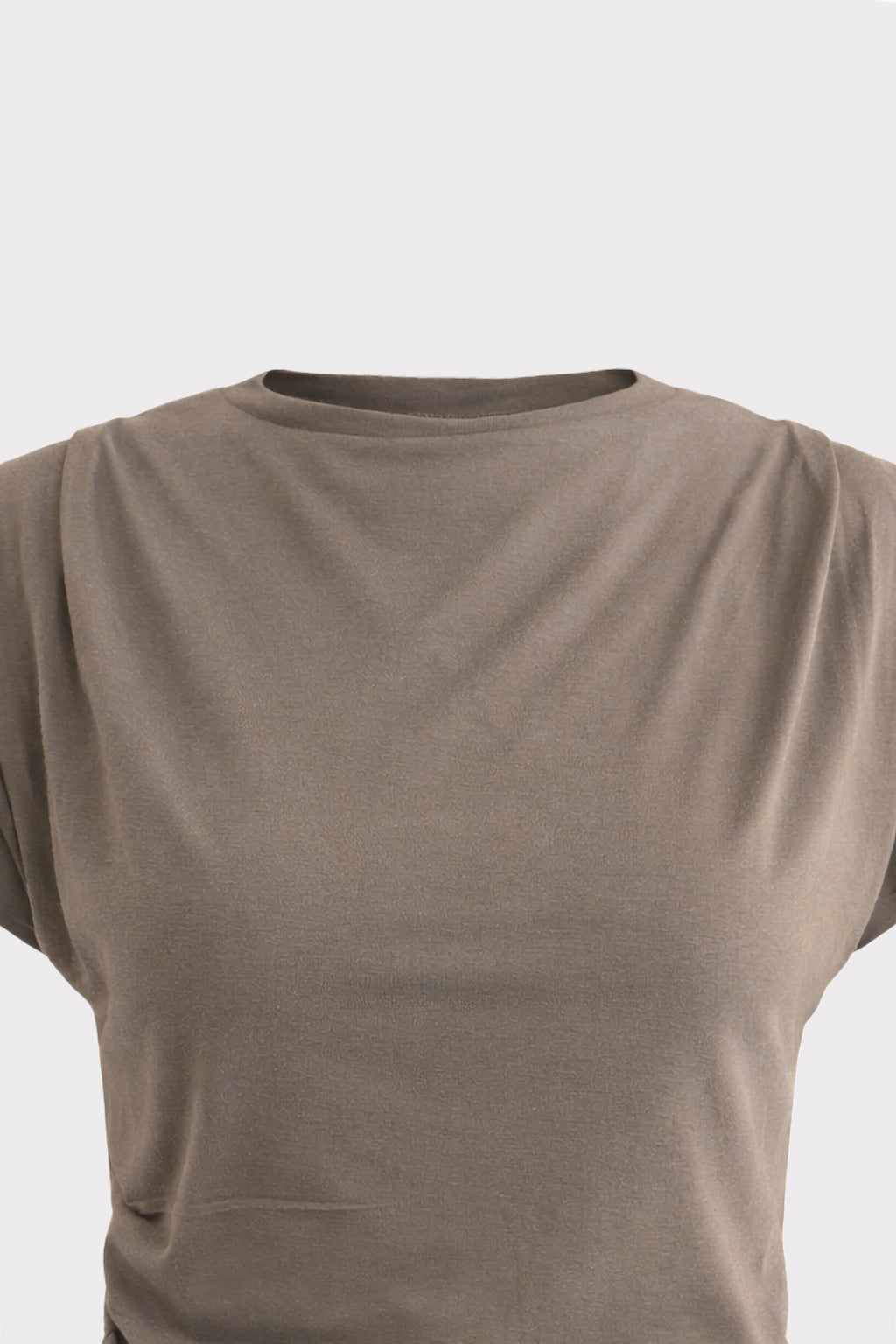 Top con drappeggio