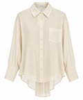 Camicia fluida con taschino