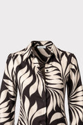Camicia stampa foglia