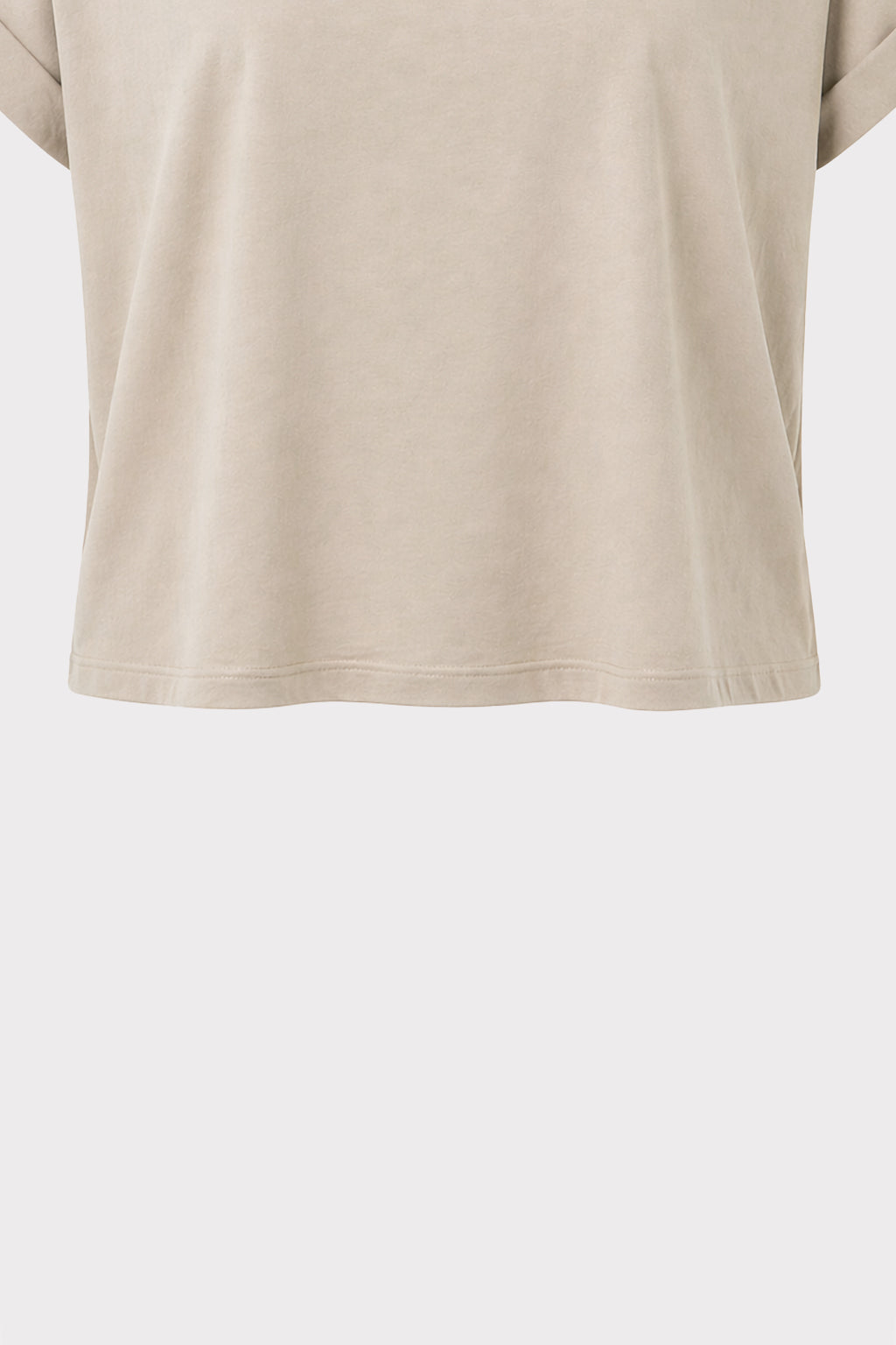 T shirt in cupro