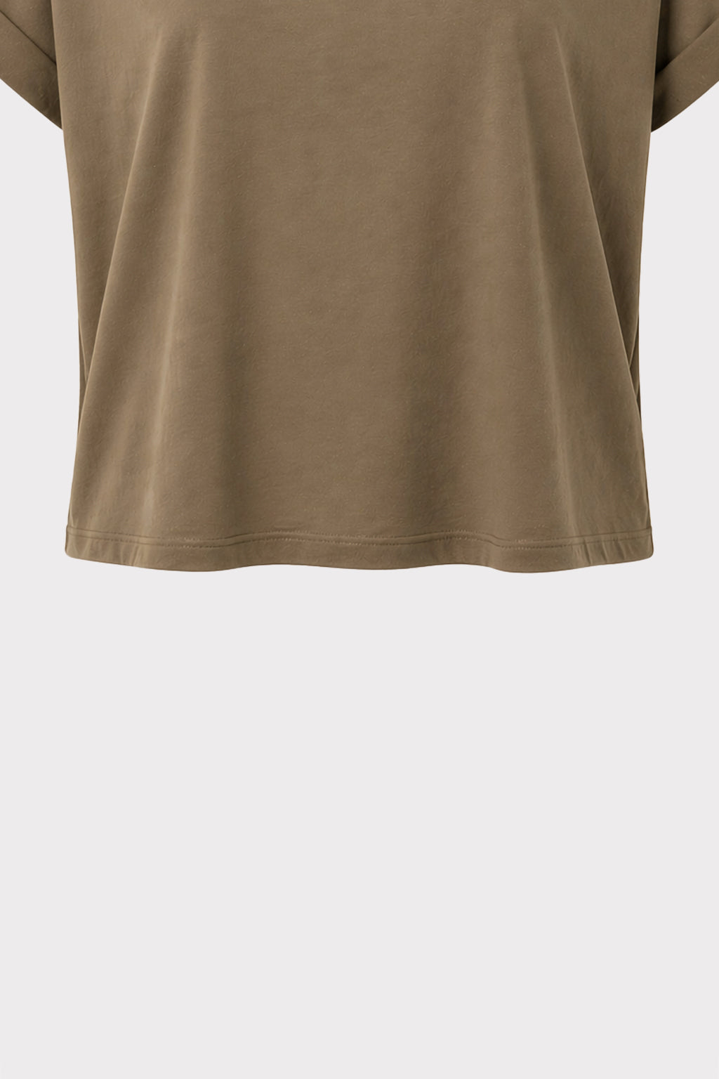 T shirt in cupro