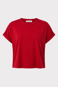 T shirt in cupro