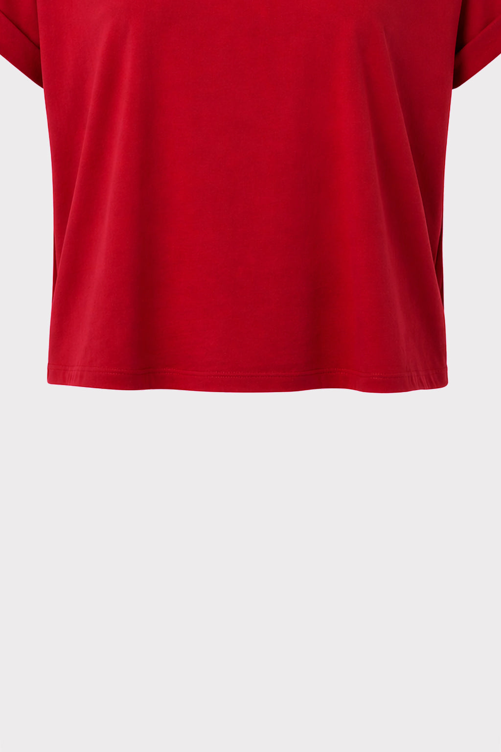 T shirt in cupro