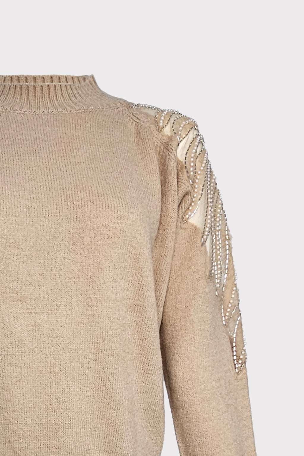 Maglia applicazioni con trasparenza