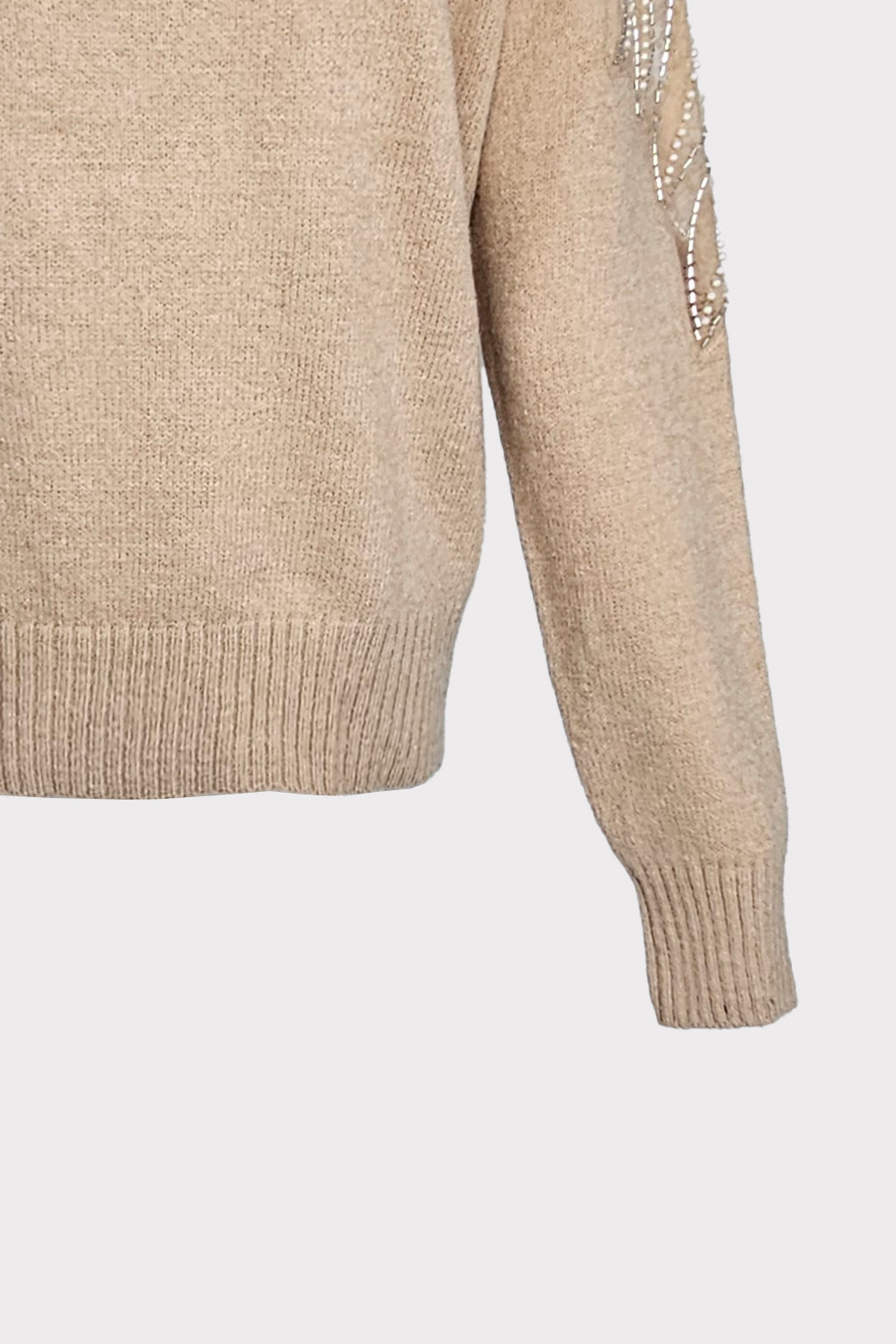 Maglia applicazioni con trasparenza
