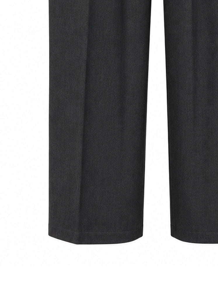 Pantaloni gamba larga con pinces