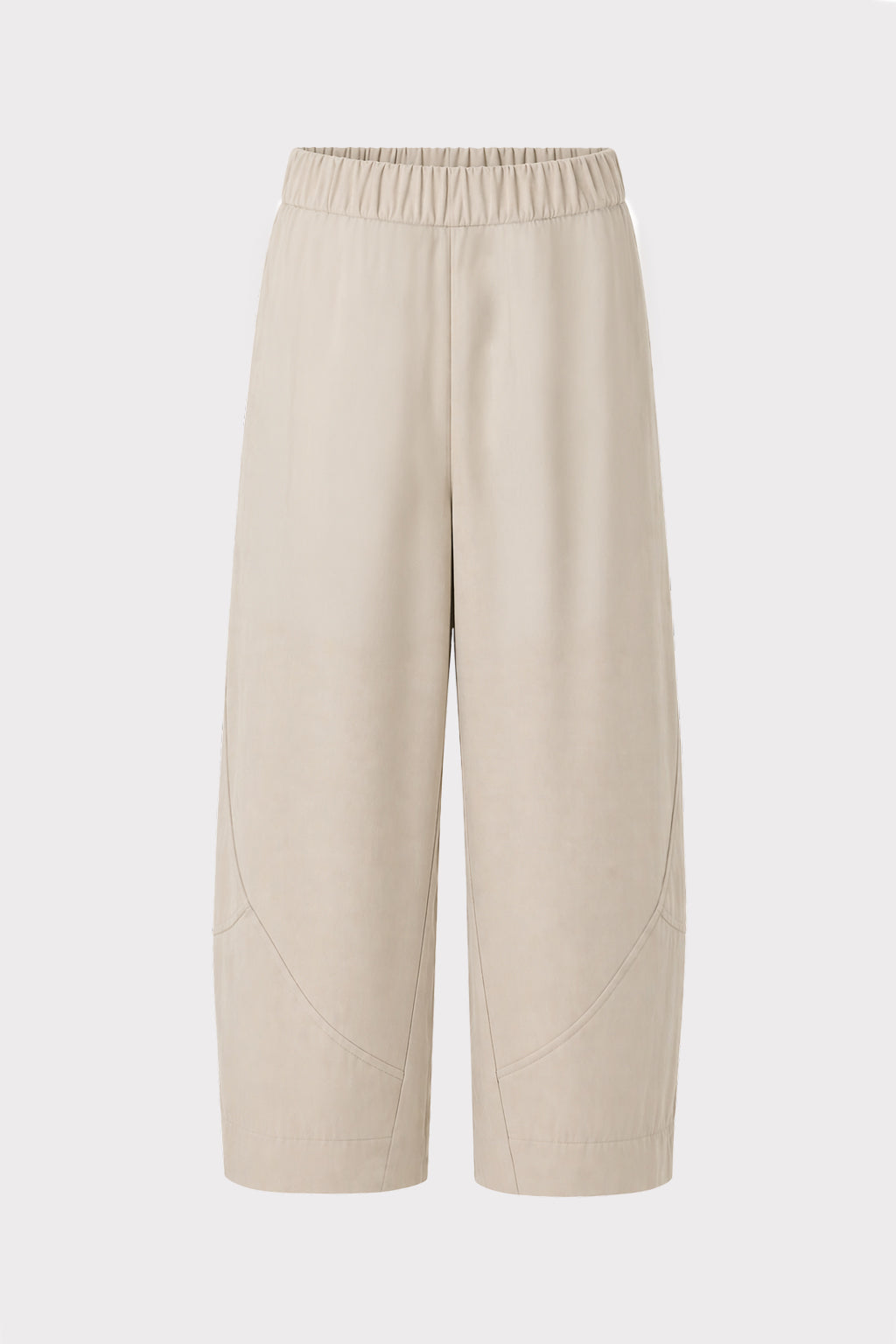 Pantalone ampio in cupro