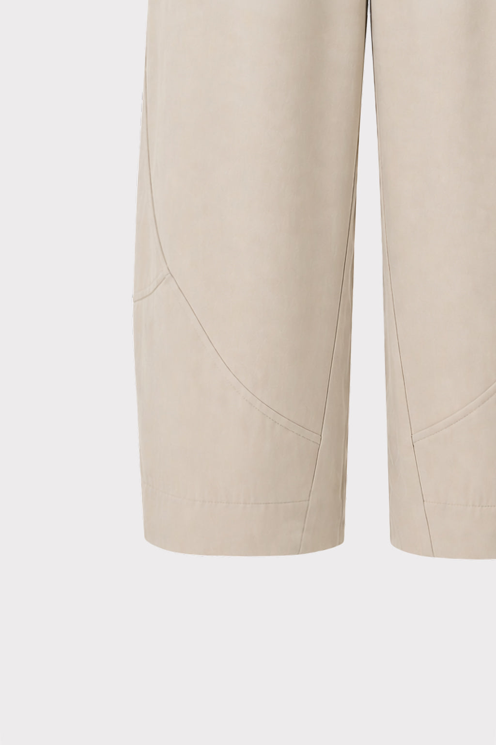 Pantalone ampio in cupro