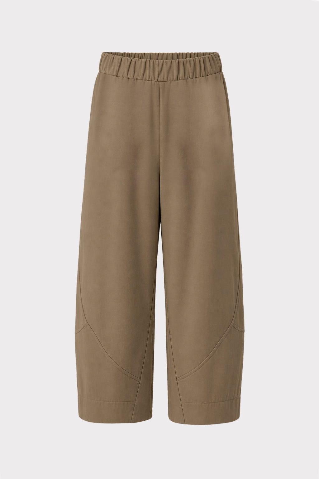 Pantalone ampio in cupro