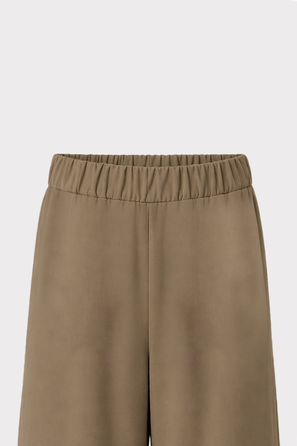 Pantalone ampio in cupro