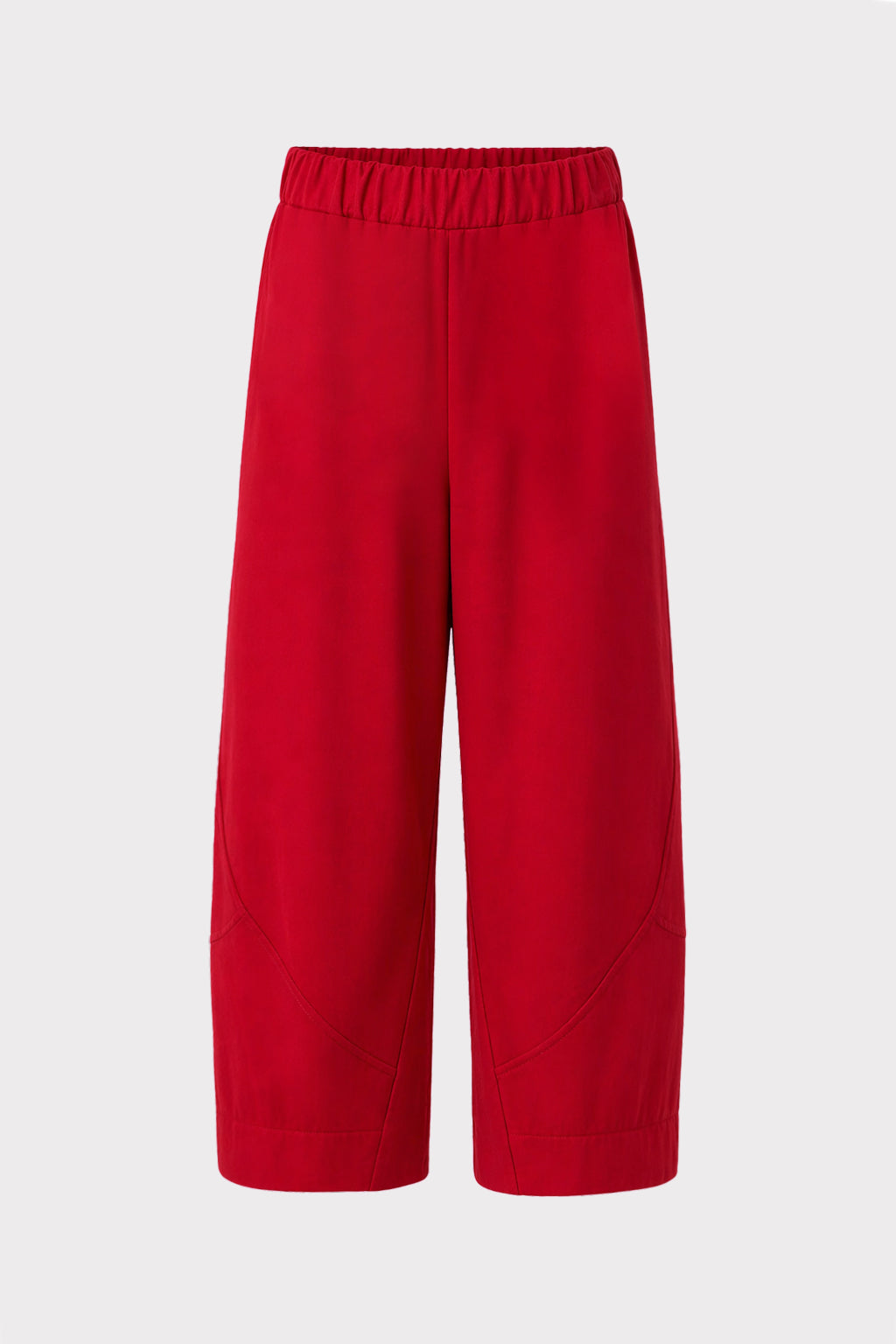 Pantalone ampio in cupro