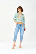 Camicia fantasia cachemire