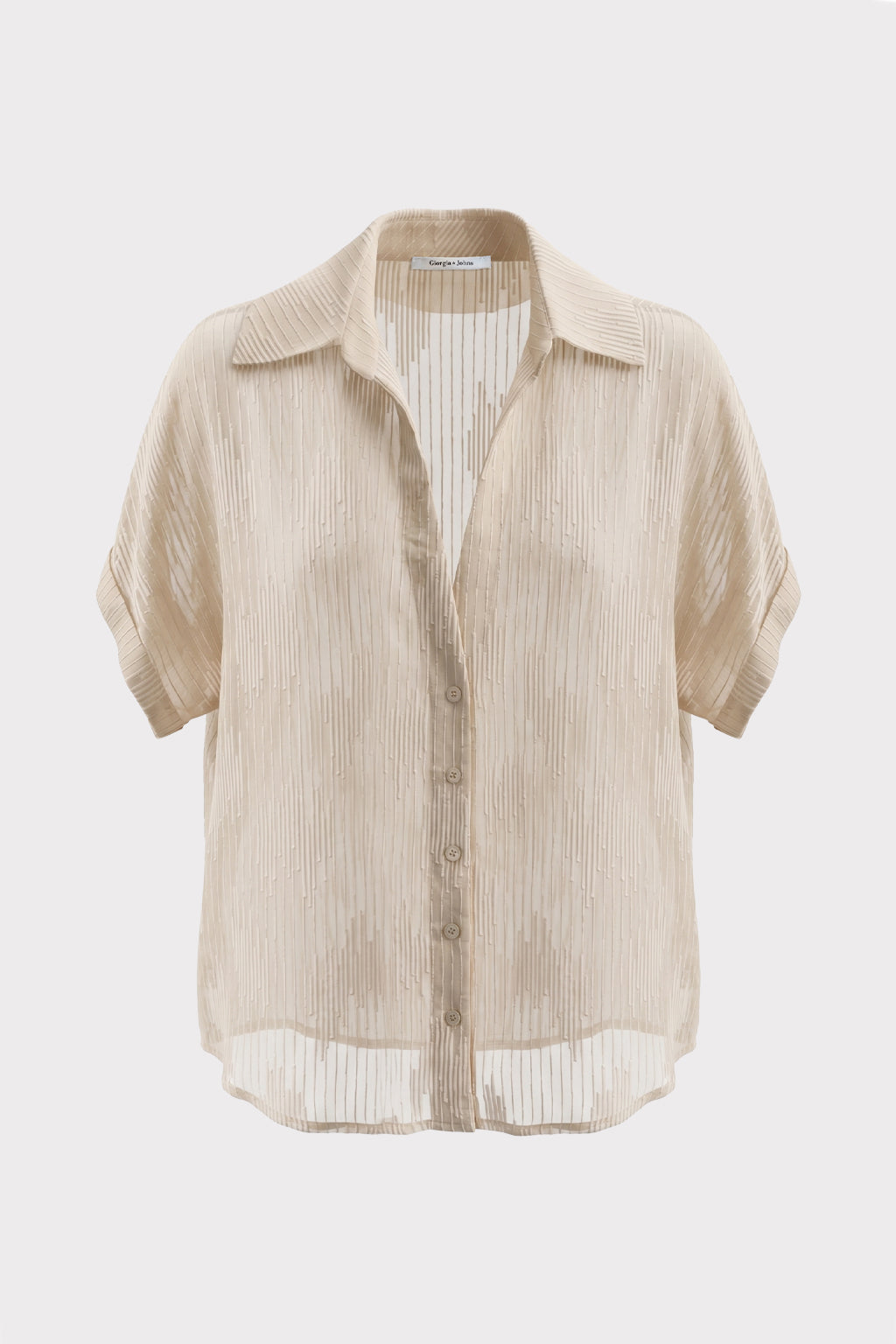 Camicia tessuto 3D