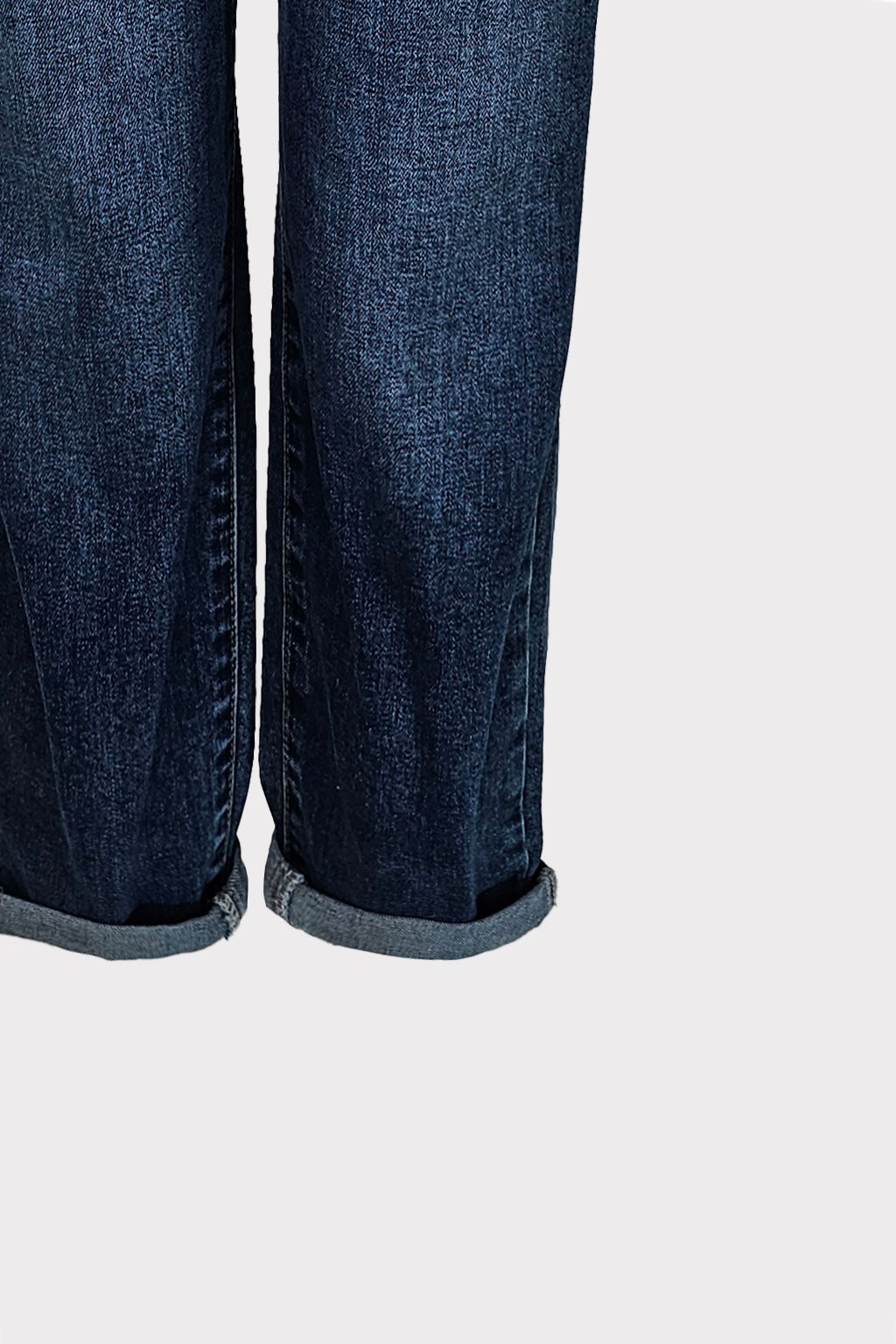 Jeans Mom Fit bottoni a vista