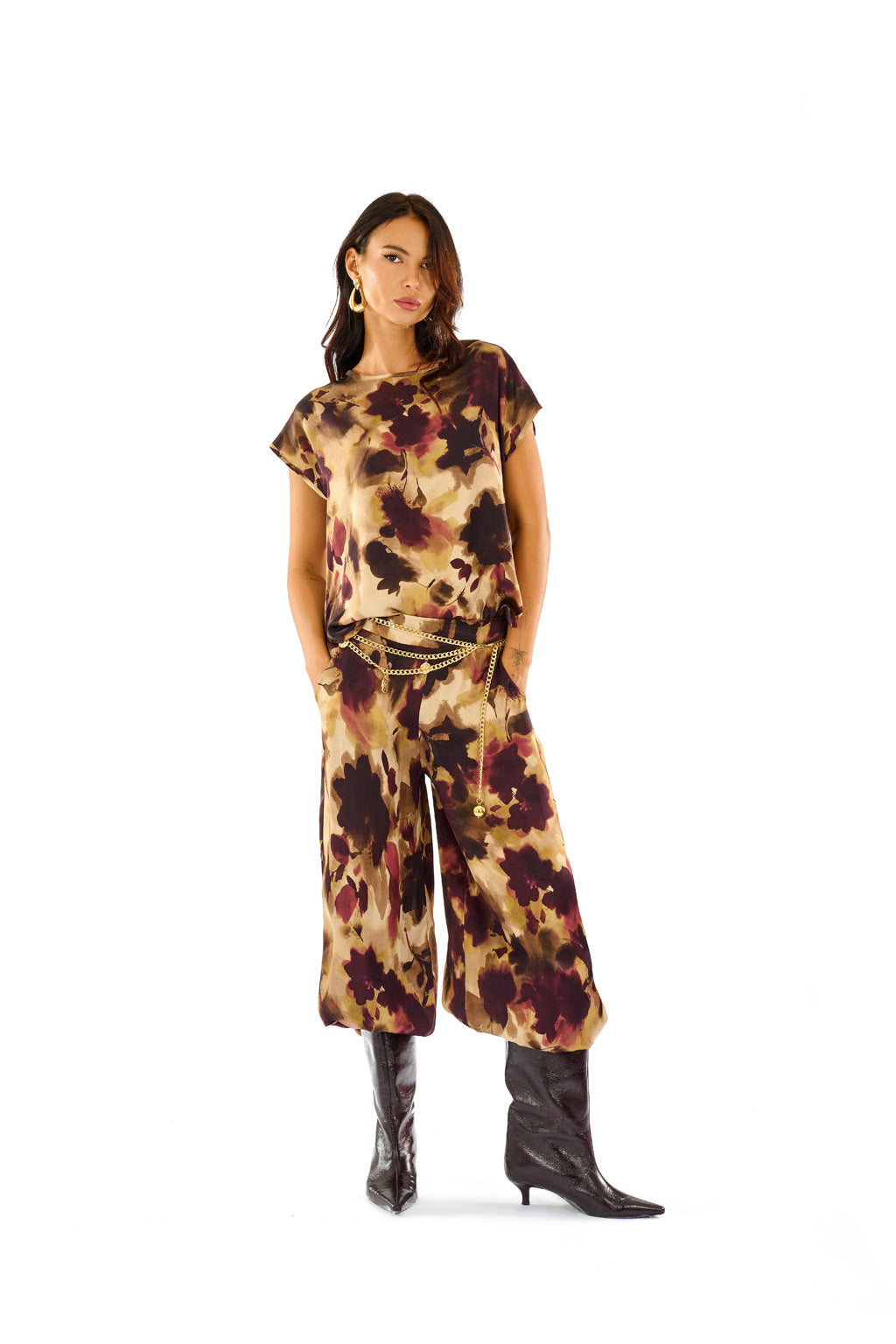 Blusa stampata