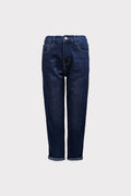 Jeans Mom Fit retro elastico