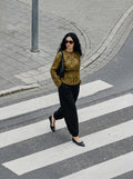 Blusa in pizzo floreale