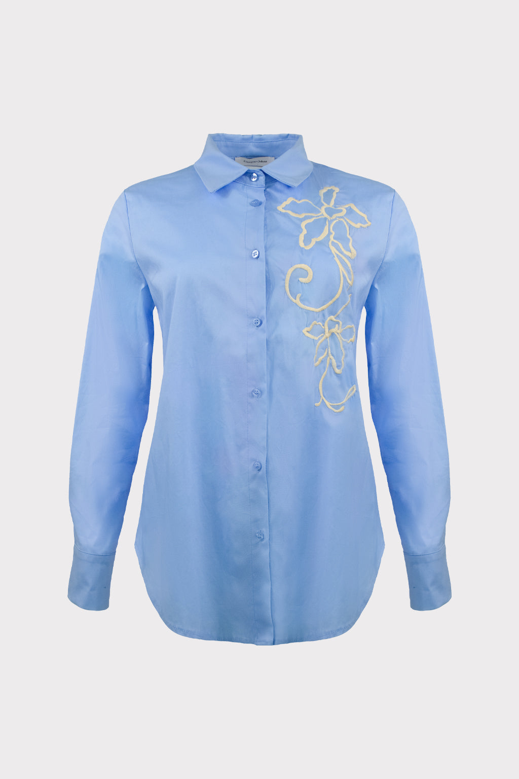 Camicia con ricamo