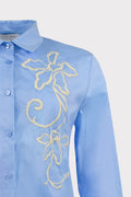 Camicia con ricamo