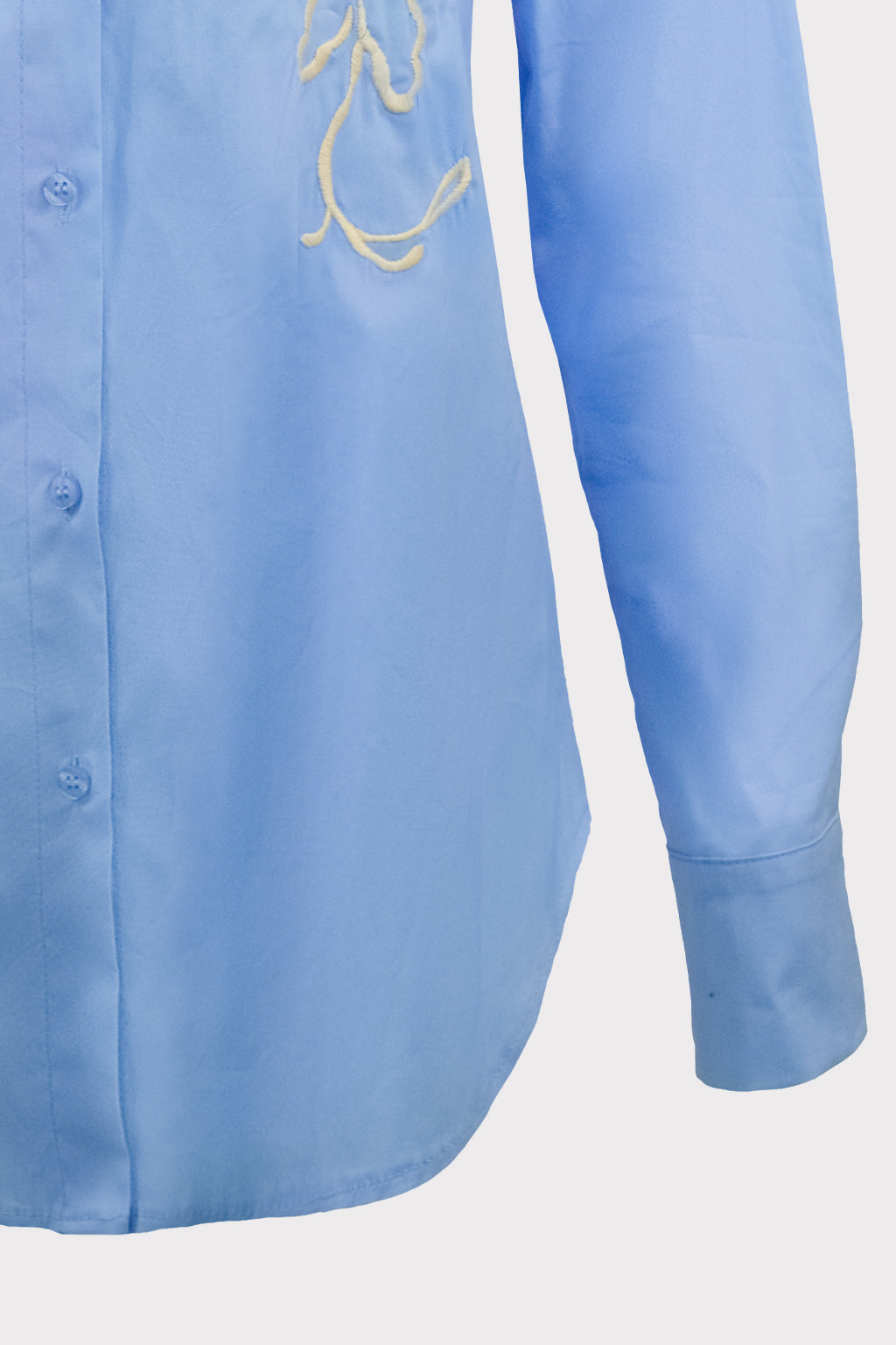 Camicia con ricamo