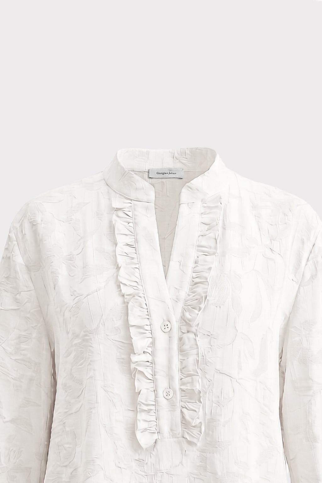 Blusa con rouches