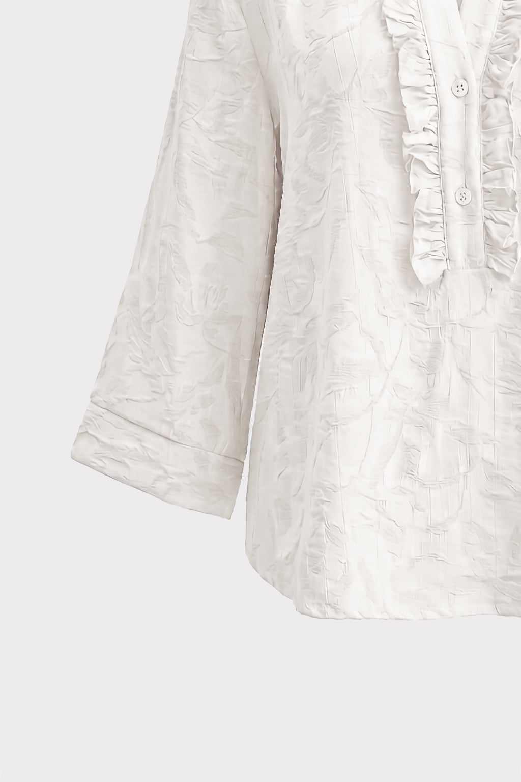 Blusa con rouches