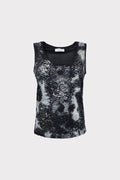 Smanicato paillettes e pizzo