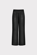 Pantalone fluido raso