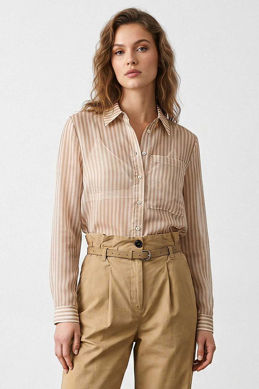 Camicia gessata