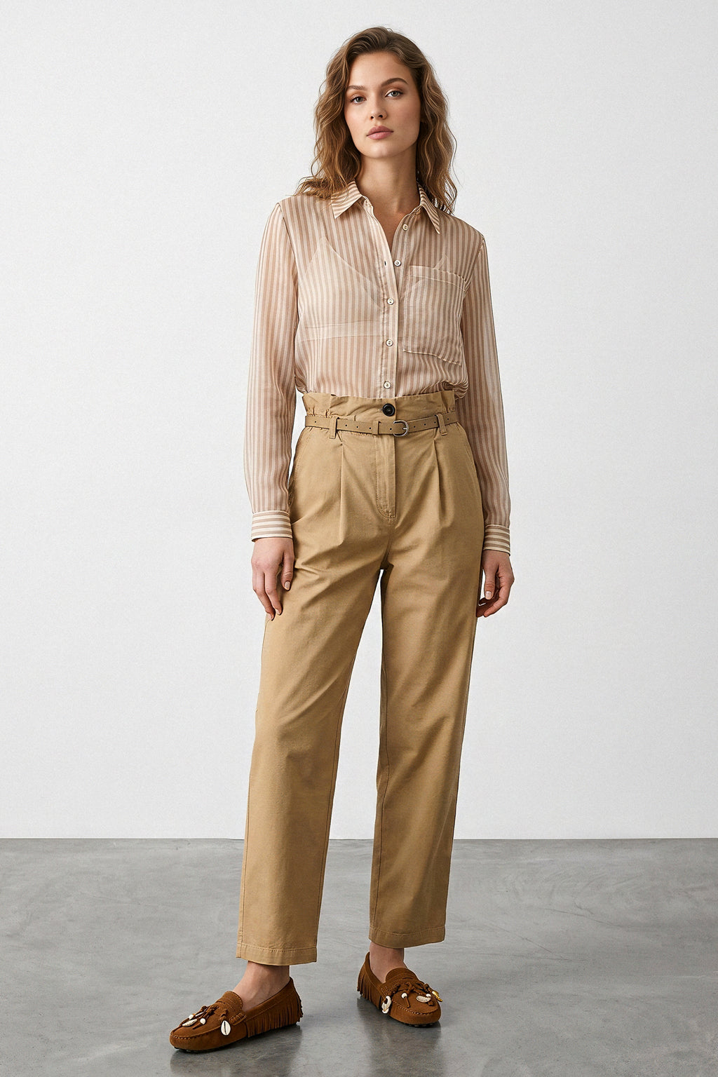 Camicia gessata