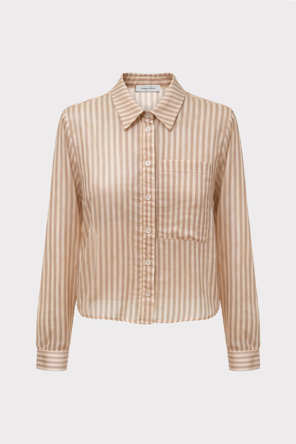 Camicia gessata