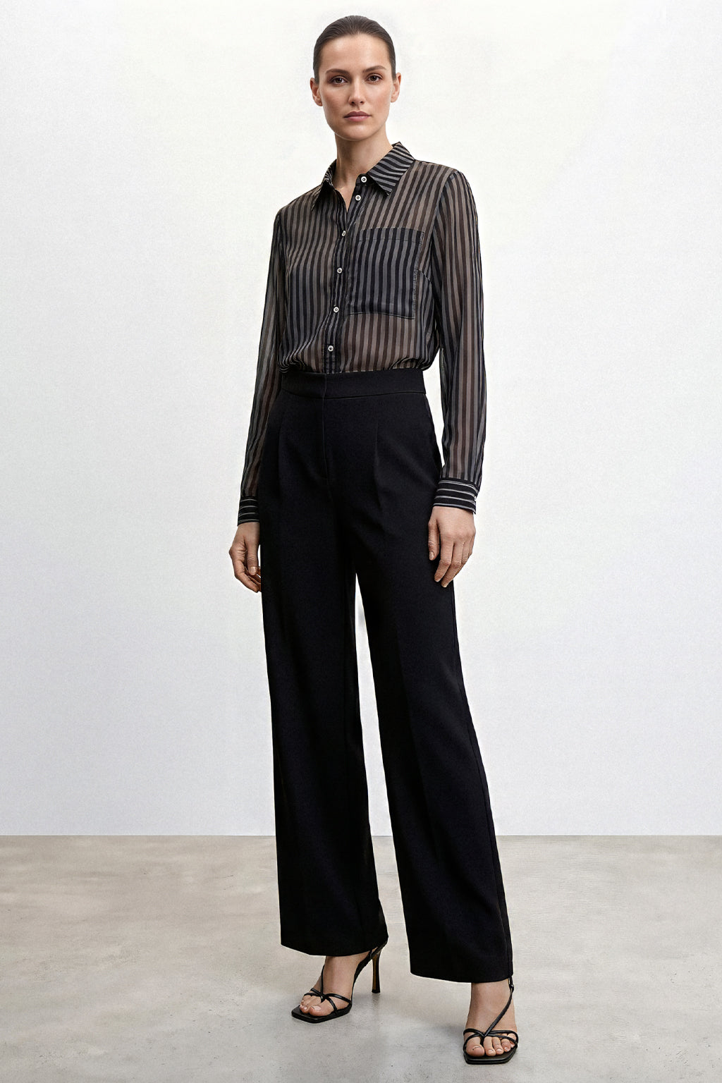 Camicia gessata