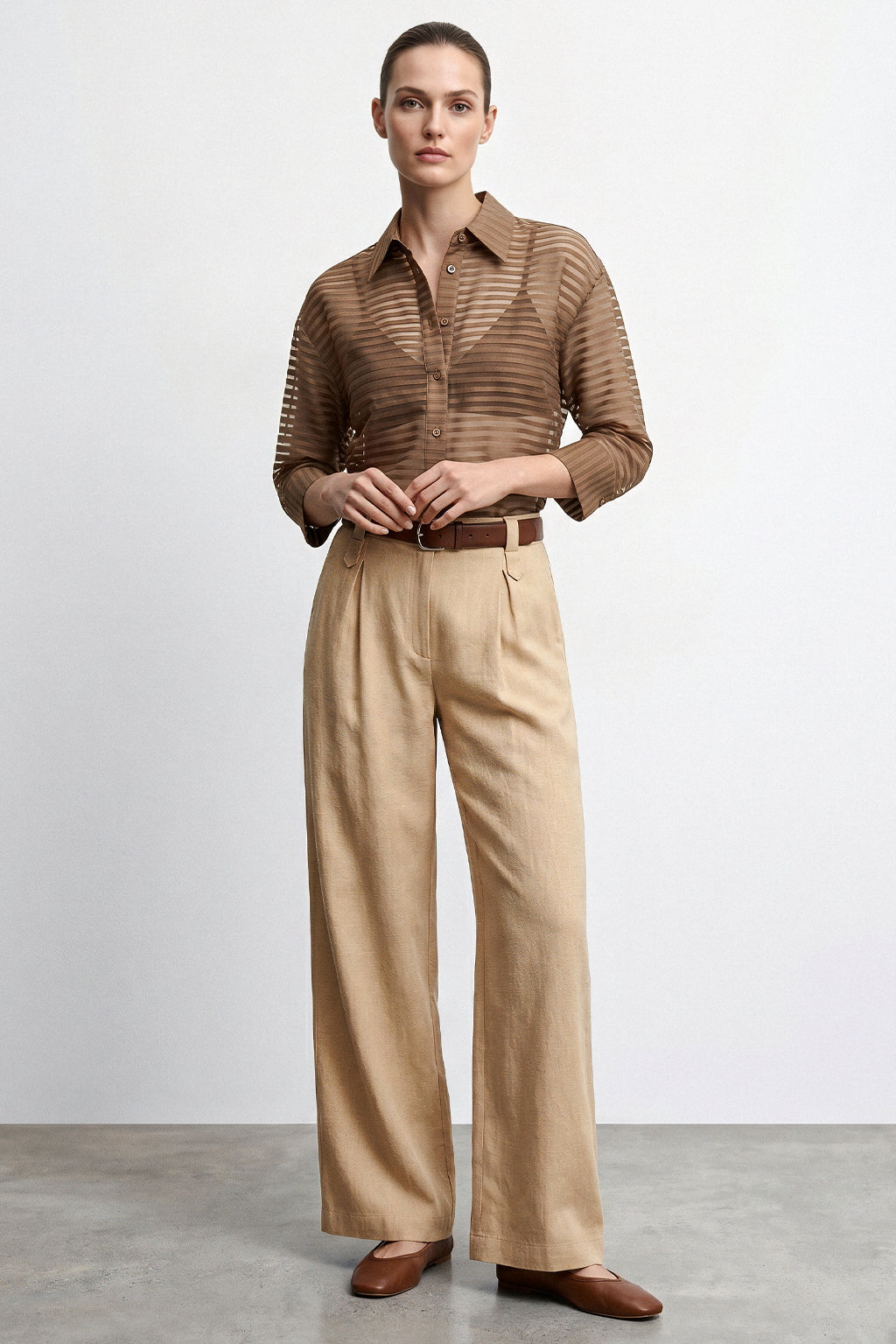 Camicia righe orizzontali