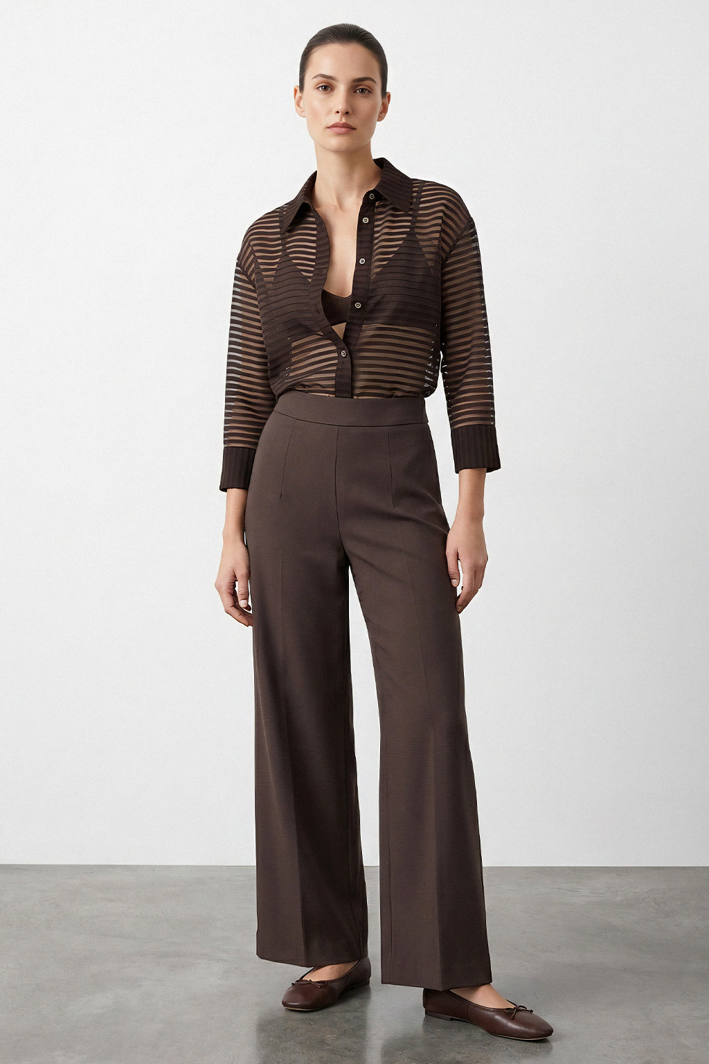Camicia righe orizzontali