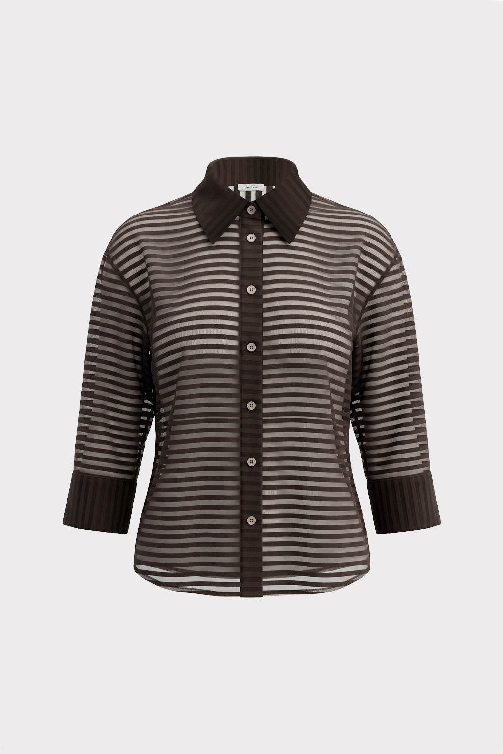 Camicia righe orizzontali