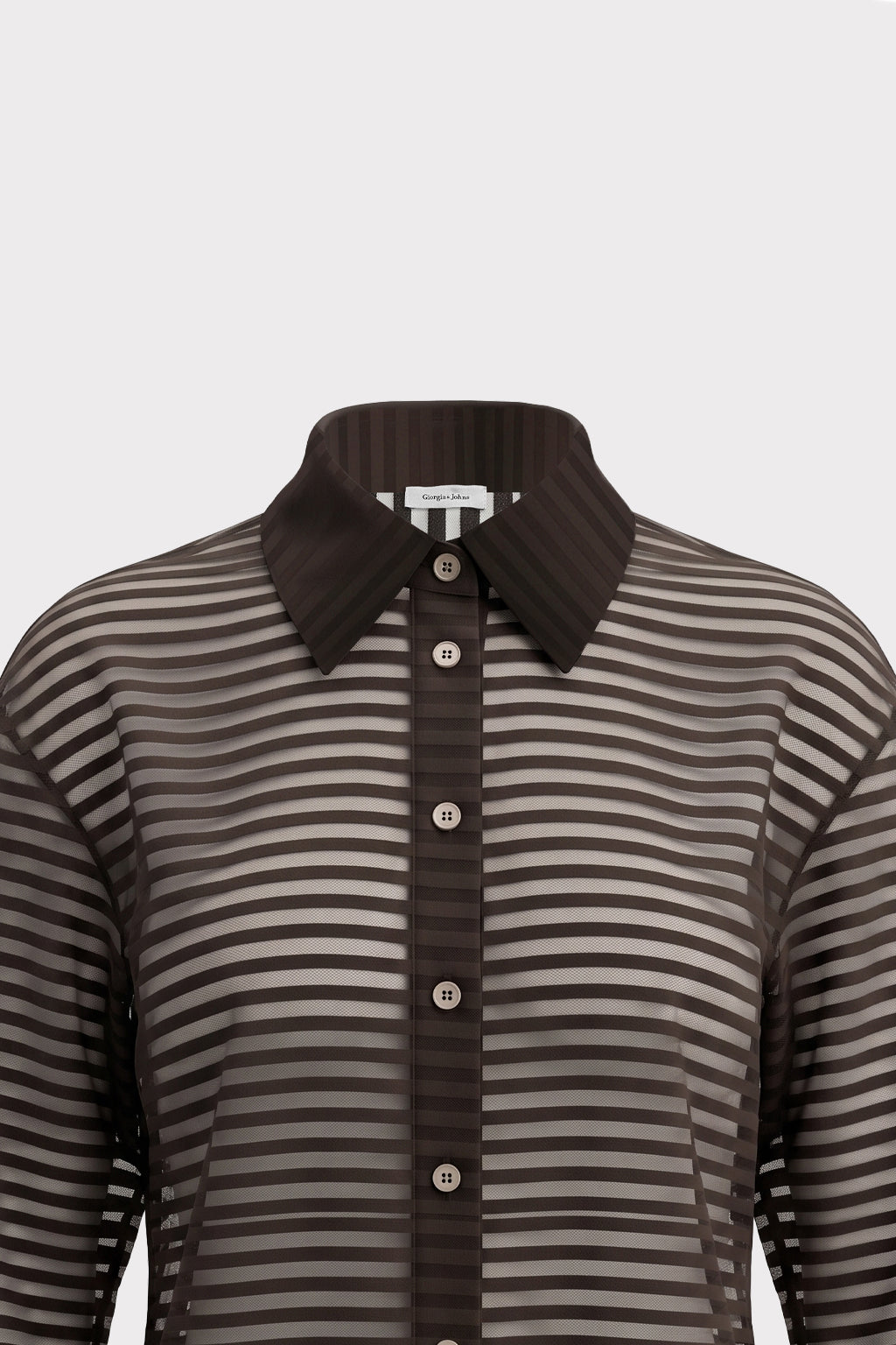 Camicia righe orizzontali