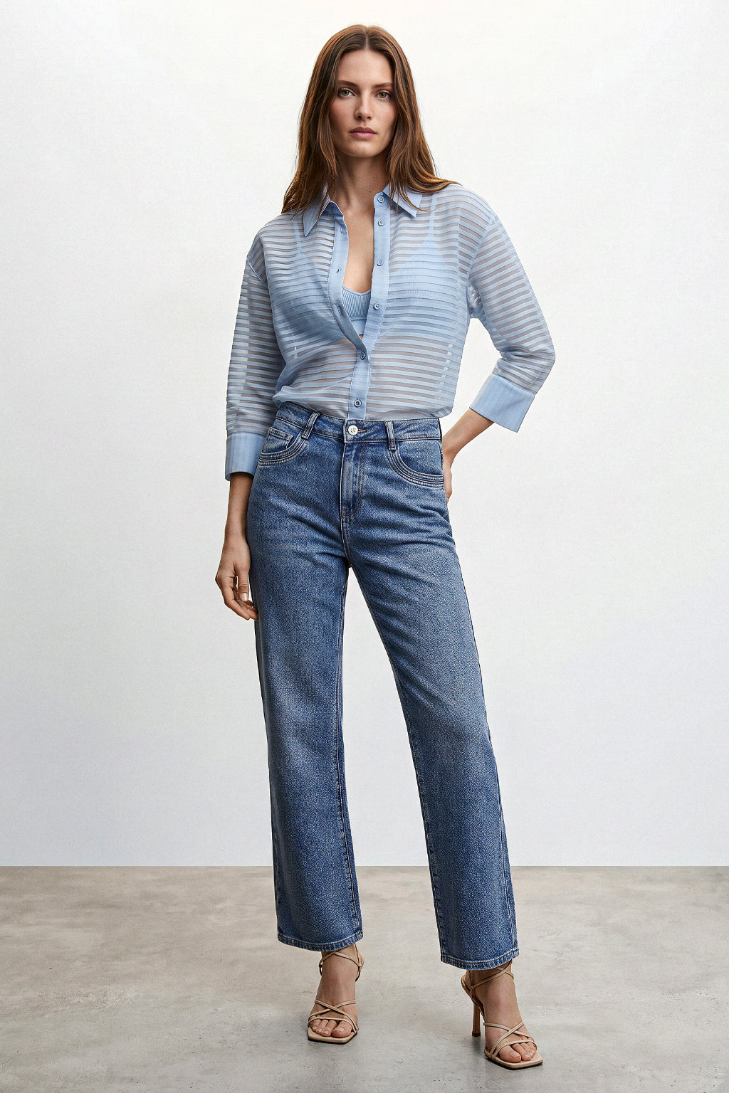 Camicia righe orizzontali