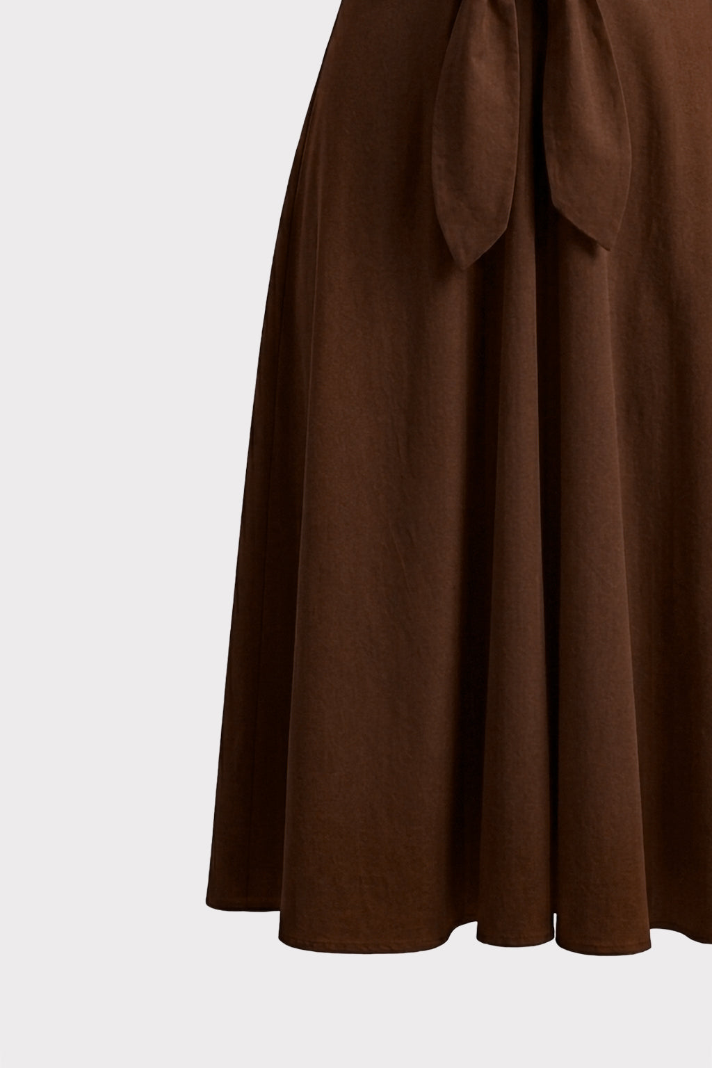Abito chemisier con nodo