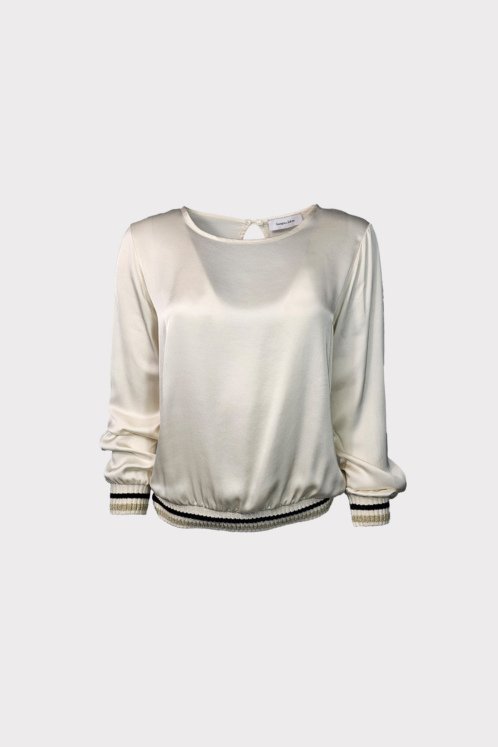 Blusa con costina