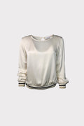 Blusa con costina