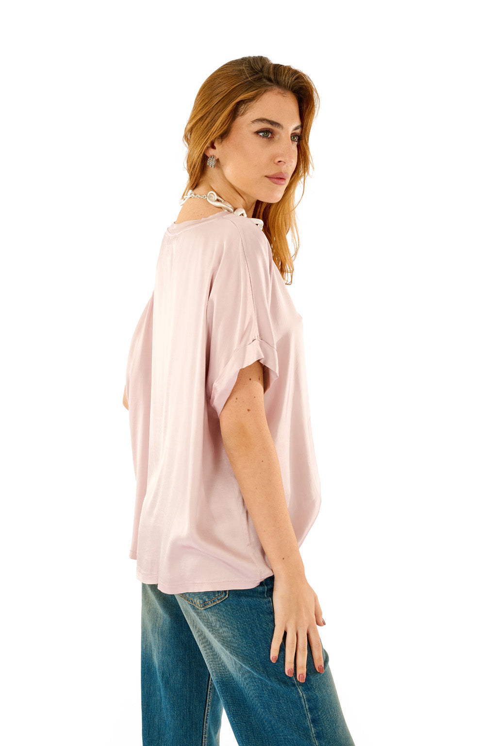 Blusa raso over